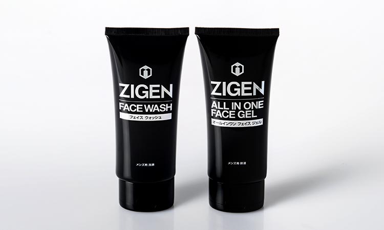 ZIGEN フェイスウォッシュ、オールインワンフェイスジェル発売当時