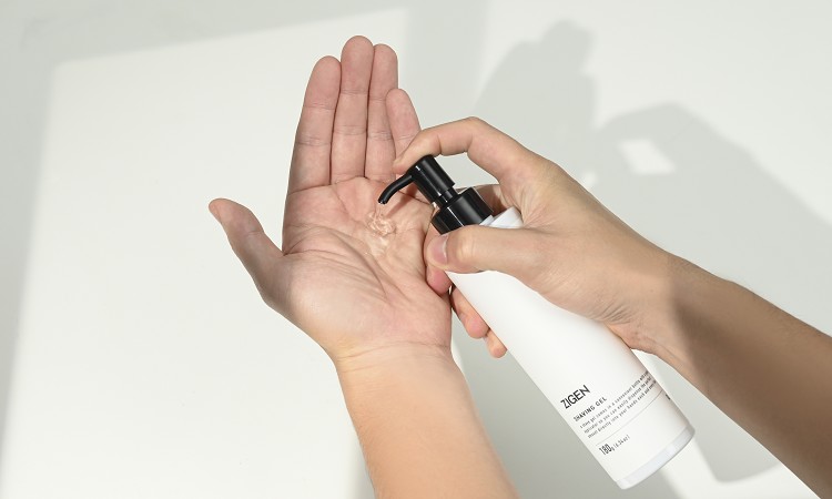 敏感肌でも使えるシェービングジェル