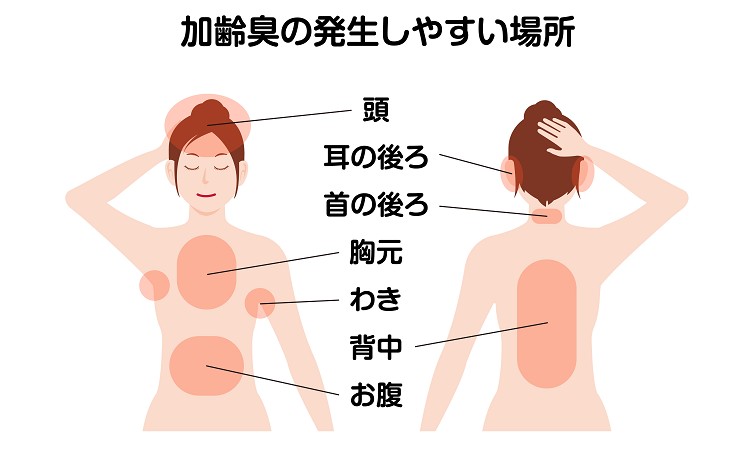 どこから臭うのか！？強く臭う場所は？
